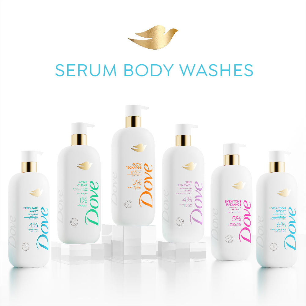 6% Hydrating Serum With Hyaluronic Acid Hydration Boost Bodywash