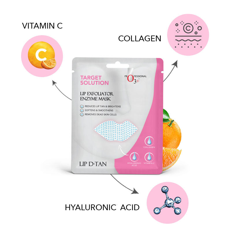 Lip Exfoliator Enzyme D-Tan Sheet Mask