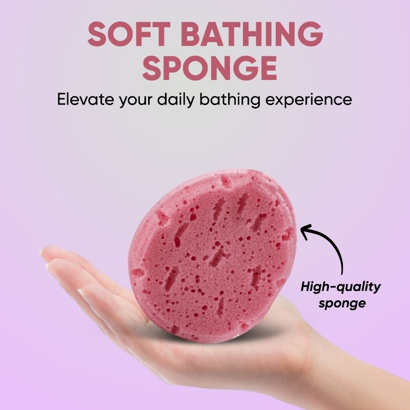 Sea Bath Sponge (BA-3/15)- Assorted Colors (Color May Vary)