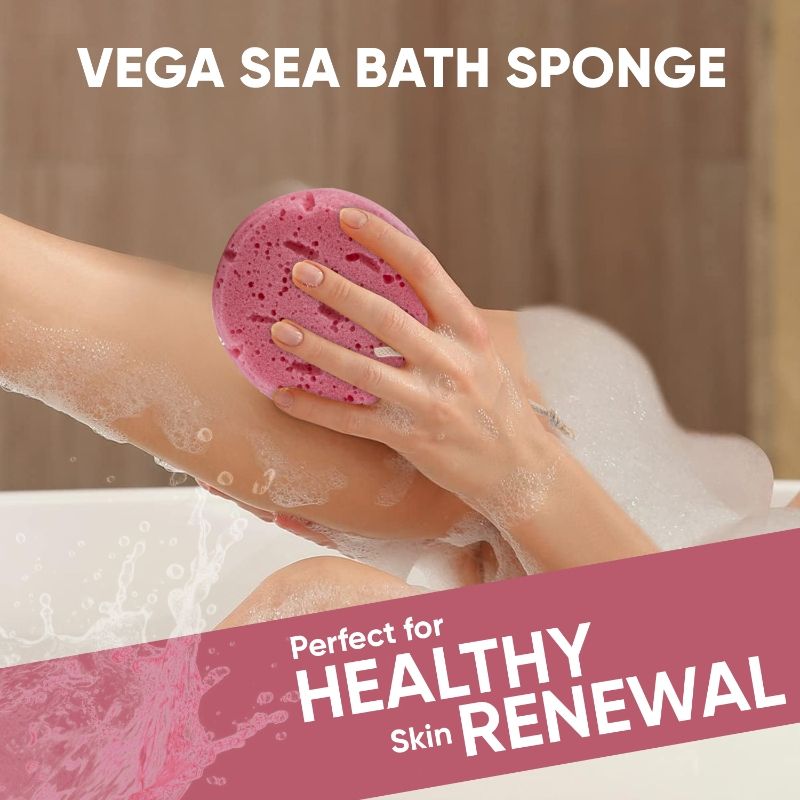 Sea Bath Sponge (BA-3/15)- Assorted Colors (Color May Vary)