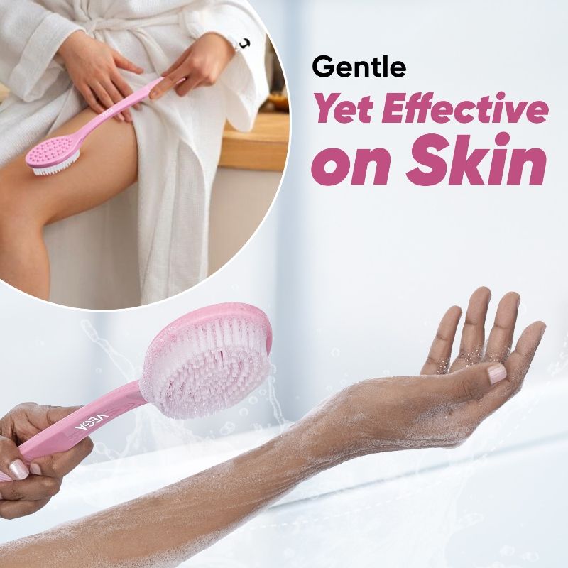 BA-1/1N Luxury Fine Massager Bath Brush (Color May Vary)