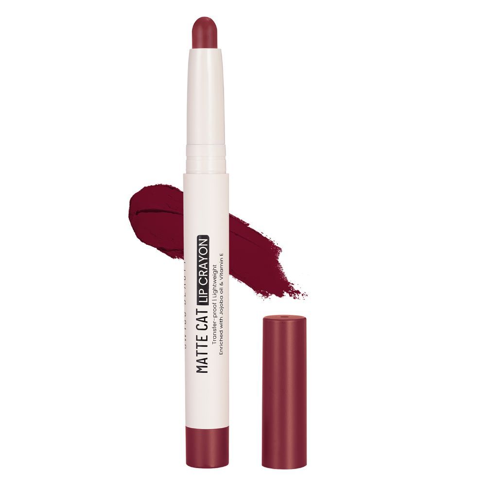 Non Transfer Matte Cat Lip Crayon - Poppy-Rouge