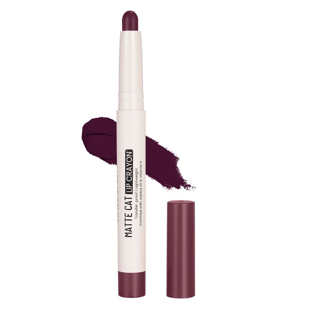 Non Transfer Matte Cat Lip Crayon - Wicked Wine