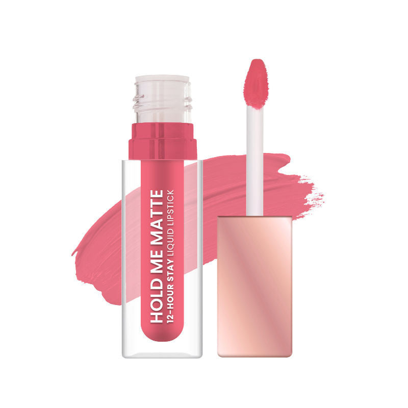 Hold Me Matte Liquid Lipstick - 12TemptingPink