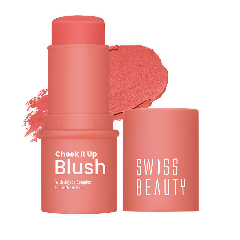Cheek It Up Lumi-Matte Finish Blush - 4 Too Cheeky