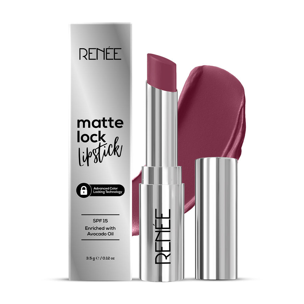 Matte Lock Lipstick - 07 Indie