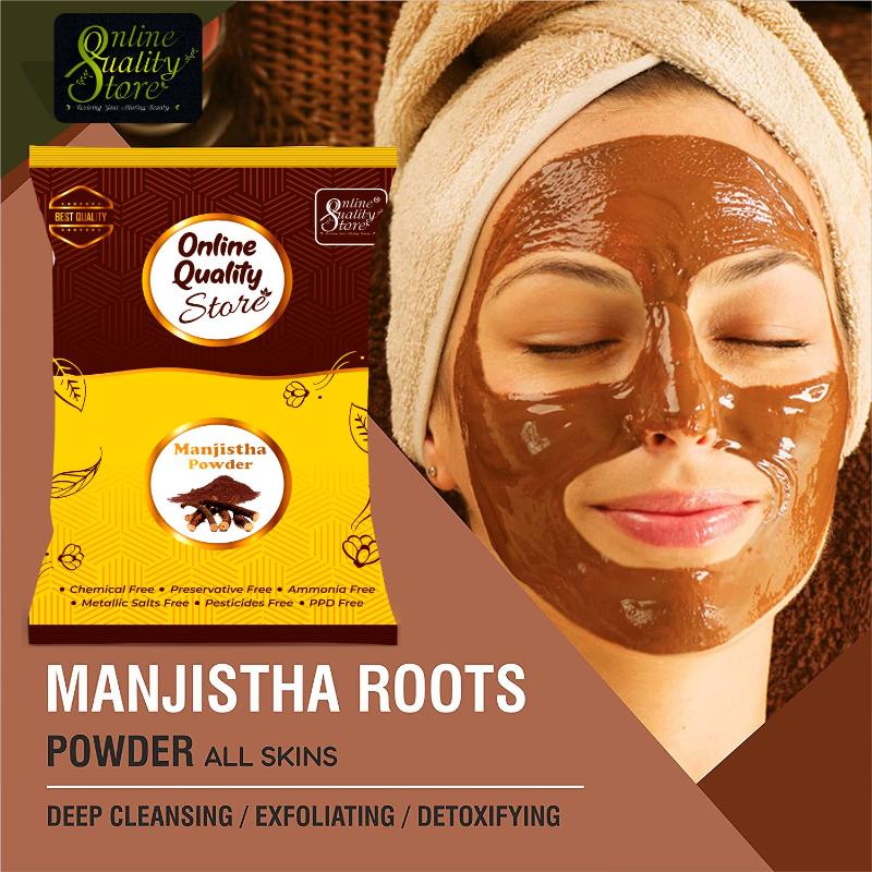 Manjistha Powder Pure & Natural For Hair & Skin