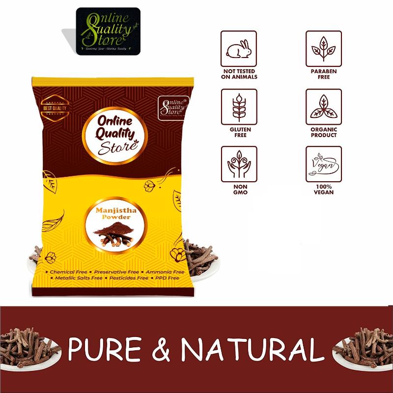 Manjistha Powder Pure & Natural For Hair & Skin