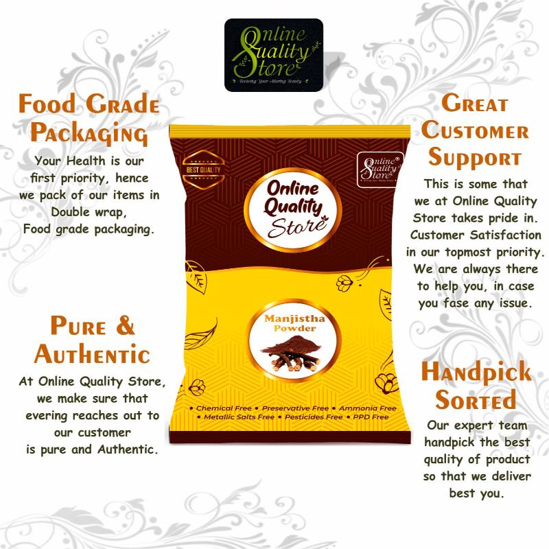 Manjistha Powder Pure & Natural For Hair & Skin