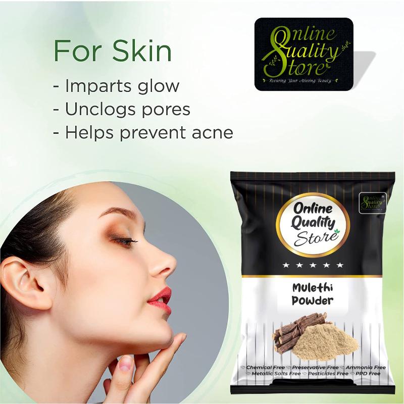 Lemon Peel, Mulethi Powder & Orange Peel Powder Pure & Natural For Hair & Skin