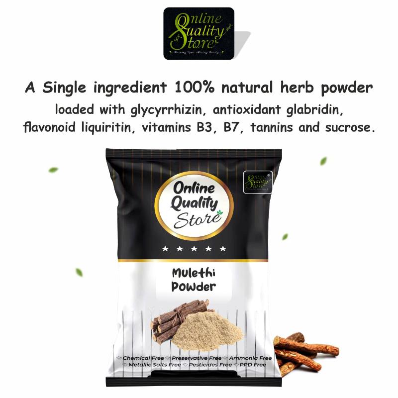Lemon Peel, Mulethi Powder & Orange Peel Powder Pure & Natural For Hair & Skin