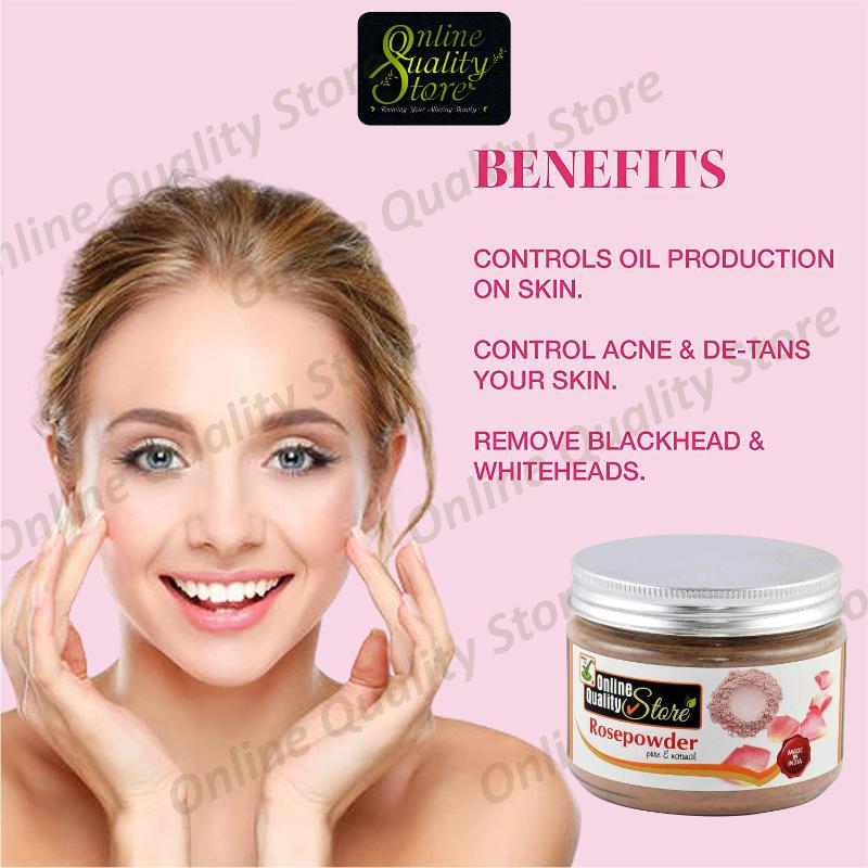 Rose Powder Pure & Natural For Hair & Skin