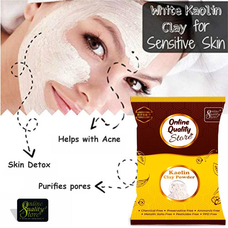 Pure & Natural Kaolin Clay Powder For Face Mask