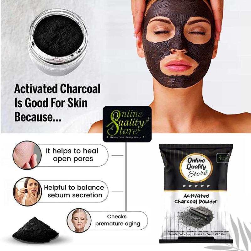 Activated Charcoal Powder Face Pack