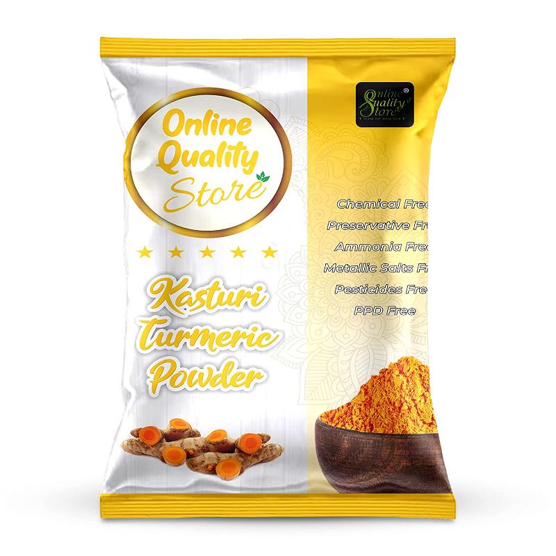 Kasturi Turmeric Powder, Chandan Powder And Multani Mitti Powder For Skin