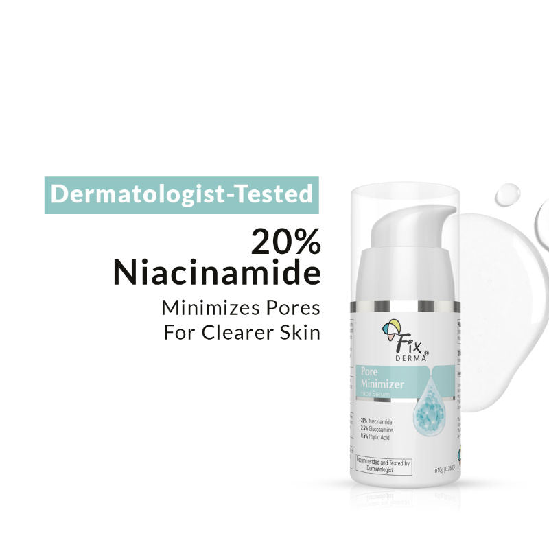 Pore Minimizer Face Serum With 20% Niacinamide For Deep Hydration & Skin Soothing - 10g