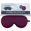 100% Mulberry Silk Sleep Eye Mask - Maroon