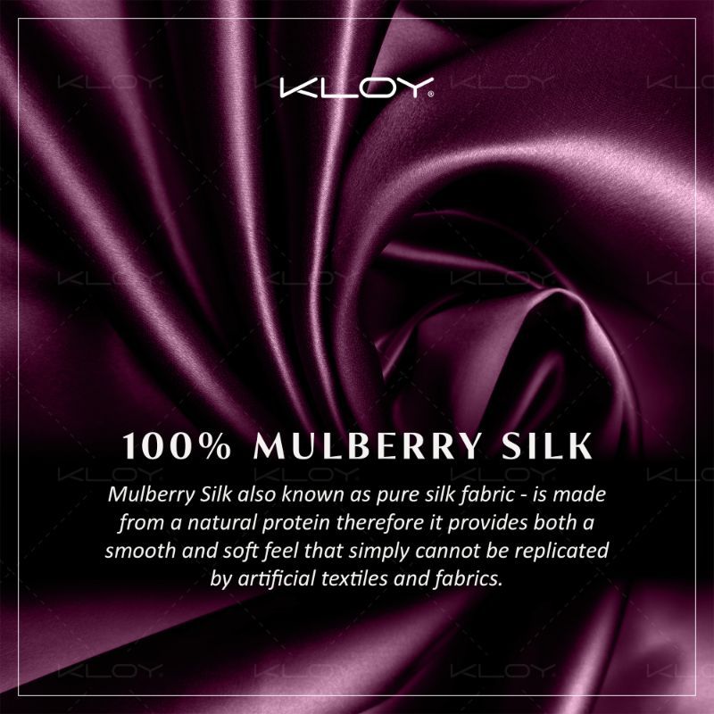 100% Mulberry Silk Sleep Eye Mask - Maroon
