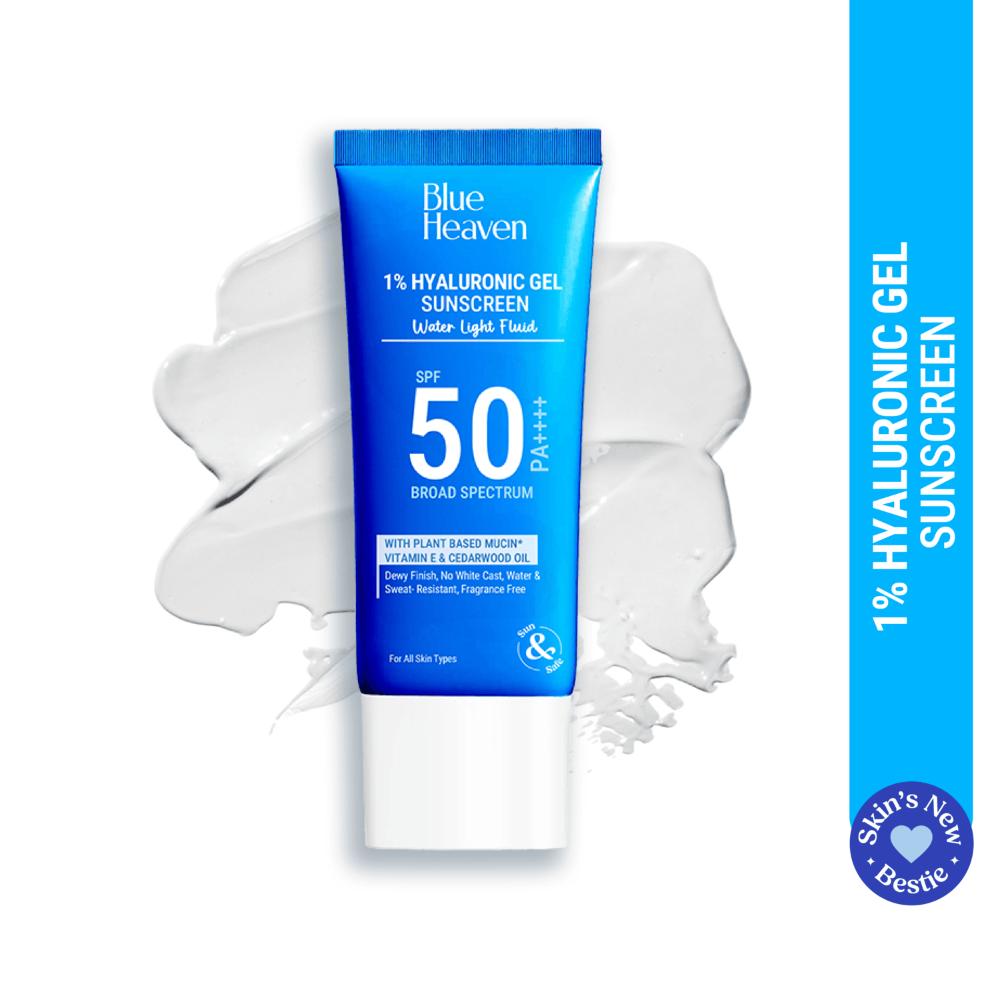 1% Hyaluronic Gel Sunscreen Spf50 Pa++++