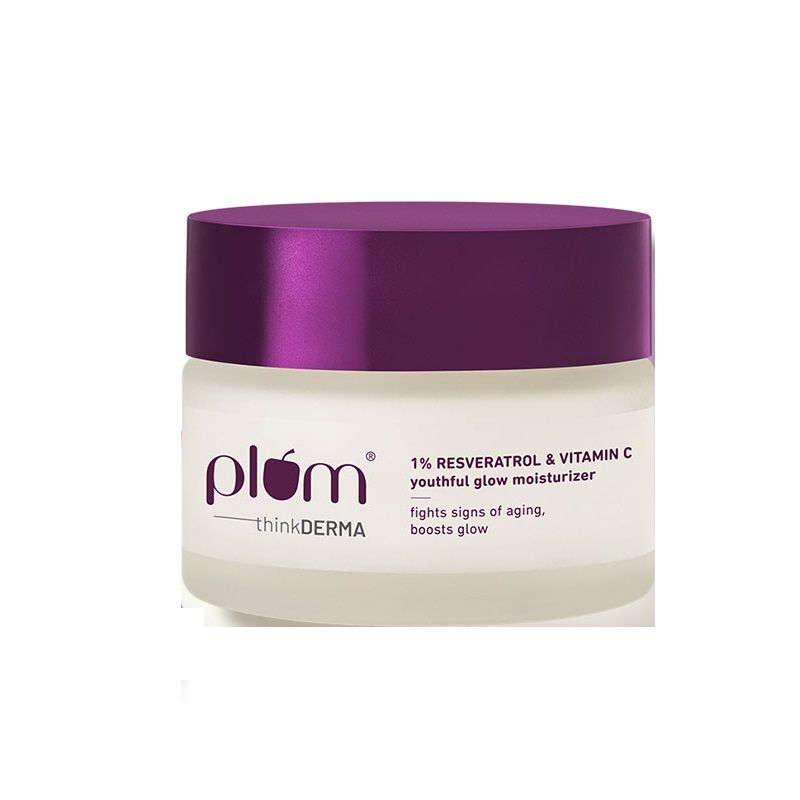 1% Resveratrol & Vitamin C Youthful Glow Moisturizer For Glowing Skin