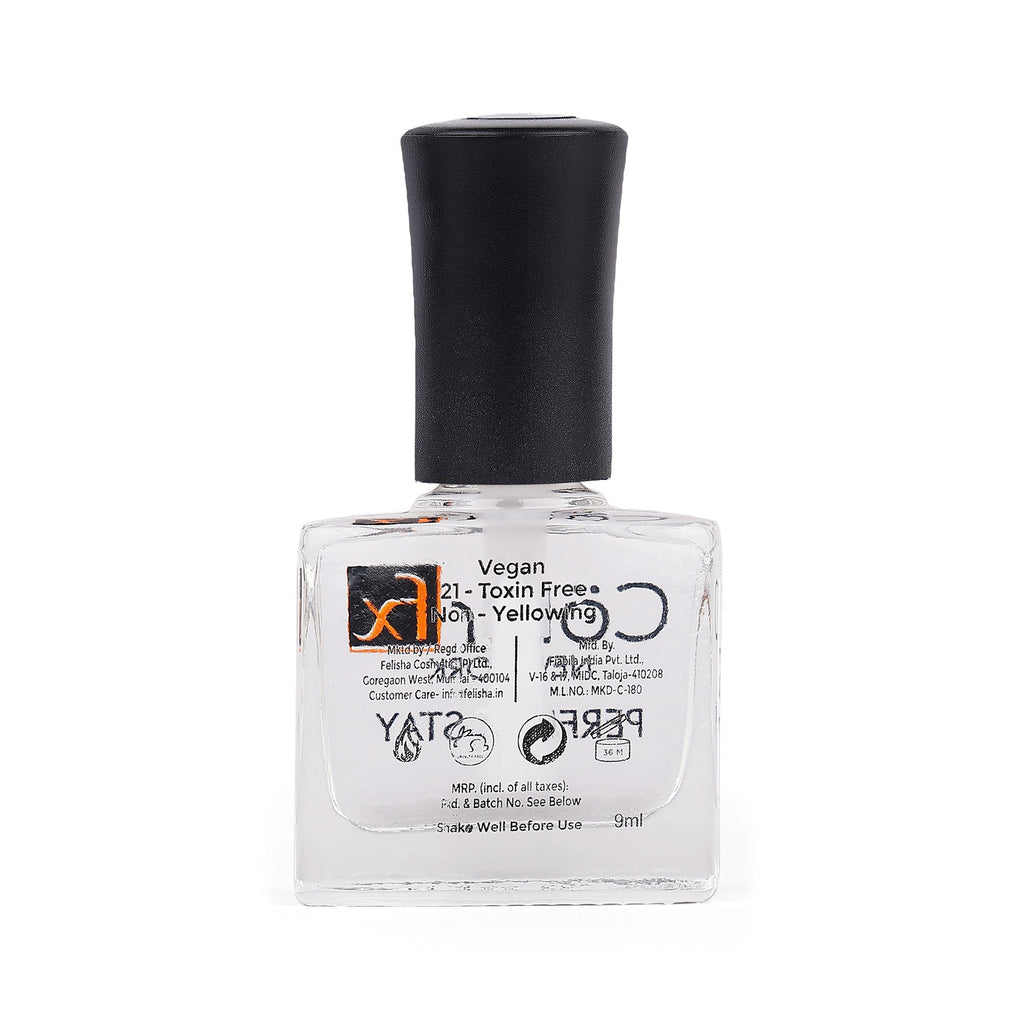Top Coat Nail Enamel -Transparent