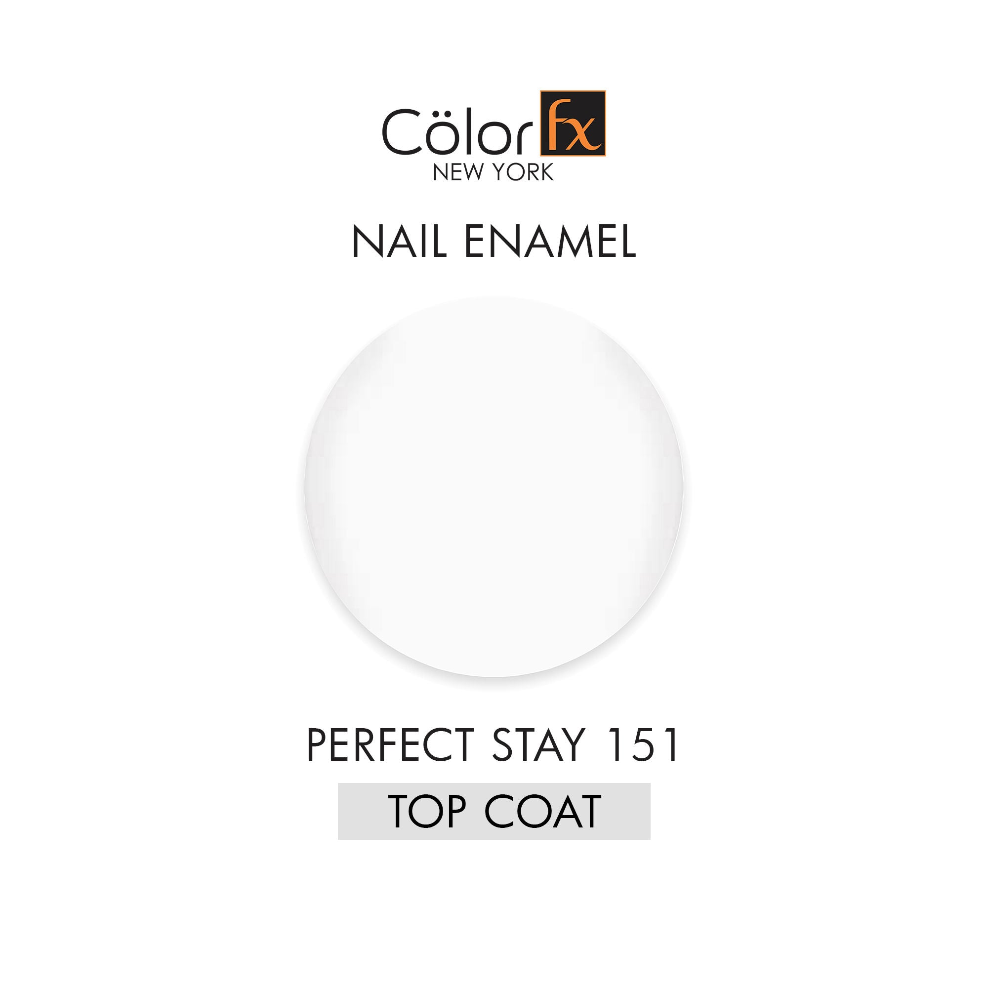 Top Coat Nail Enamel -Transparent