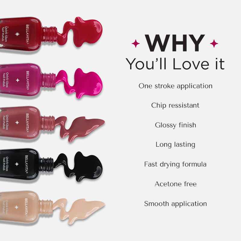 Vibrant Color Lustrous Shine Long Lasting Nail Polish
