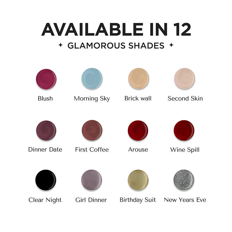 Vibrant Color Lustrous Shine Long Lasting Nail Polish