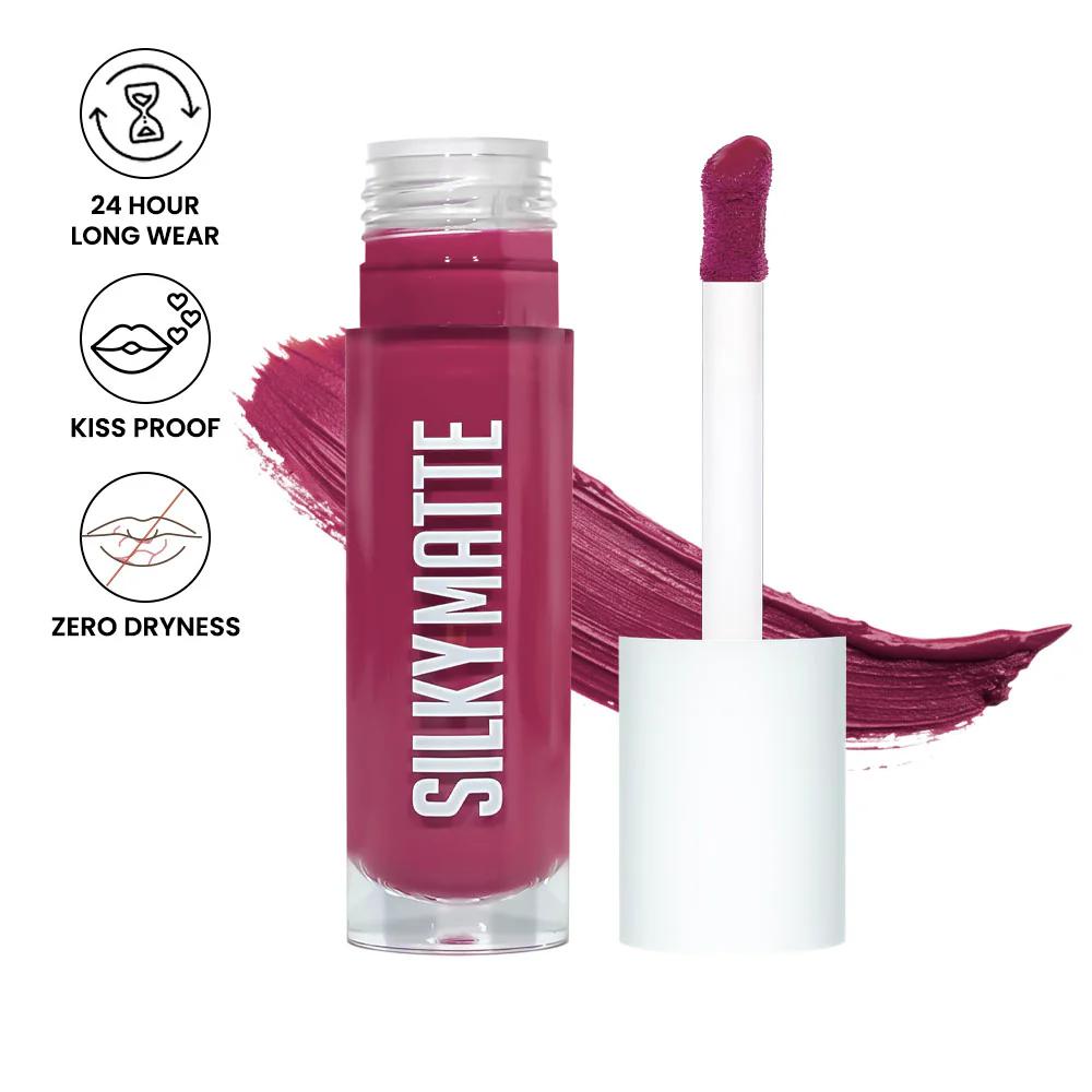 Silky Matte Gloss Liquid Lipstick - Rich-09