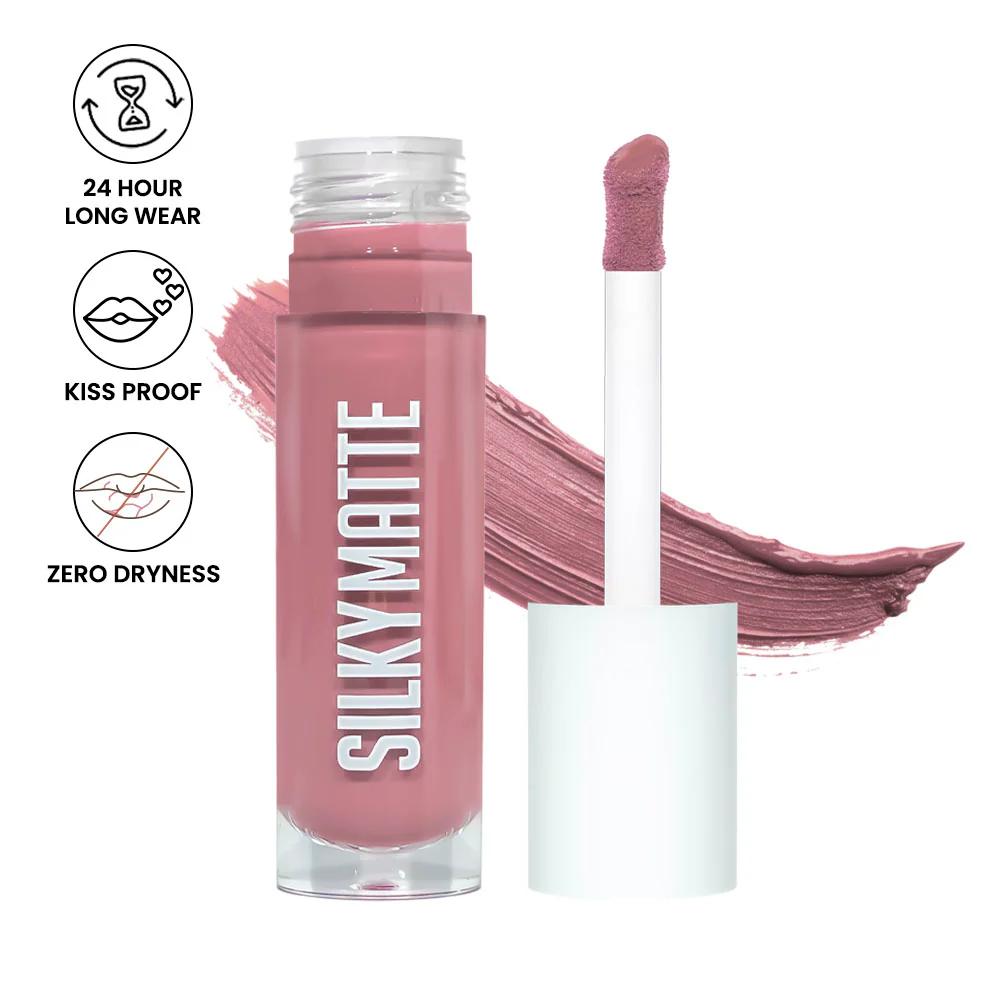 Silky Matte Gloss Liquid Lipstick - Bomb-11