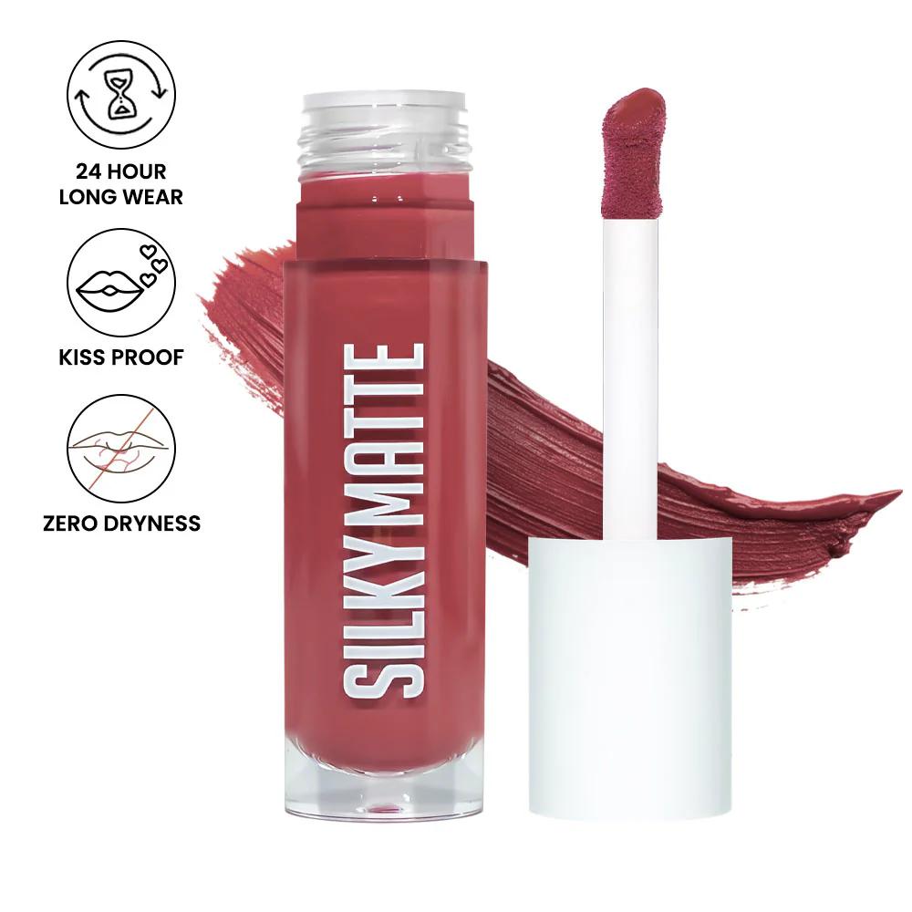 Silky Matte Gloss Liquid Lipstick - Bliss-13