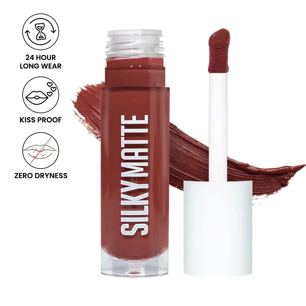 Silky Matte Gloss Liquid Lipstick - Doll-14