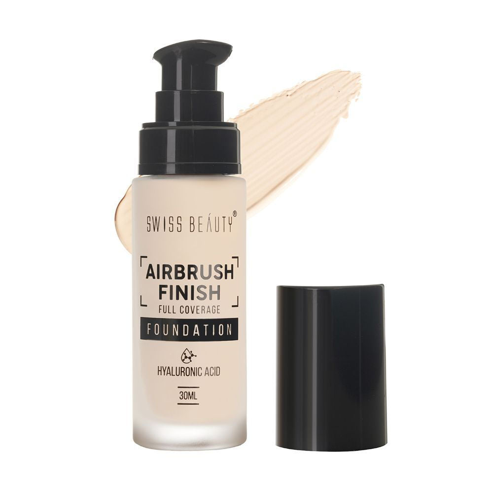 Airbrush Finish Full Coverage Foundation - 1 Shell White