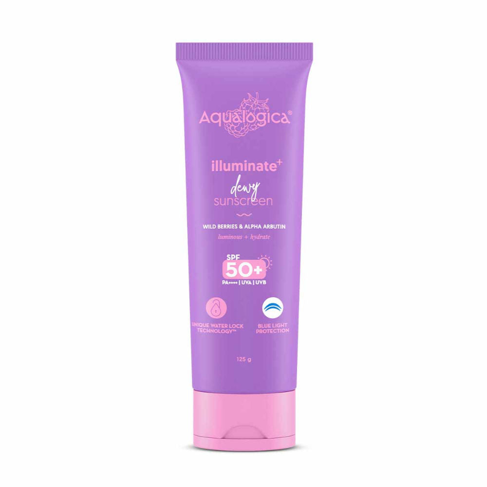 Illuminate+ Dewy Lightweight Sunscreen Gel SPF 50+ PA++++ for All Skin Types