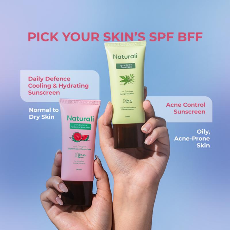 Daily Defence Cooling & Hydrating Sunscreen SPF60 With PA+++