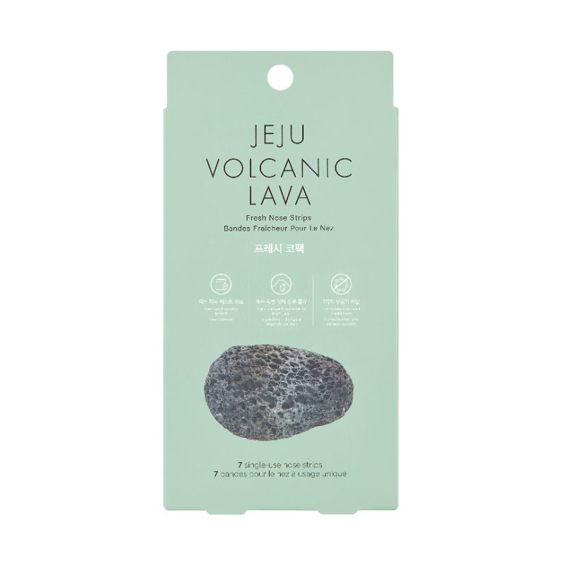 Jeju Volcanic Lava Fresh Nose Strips, Nose Patches To Remove Blackheads & Whiteheads