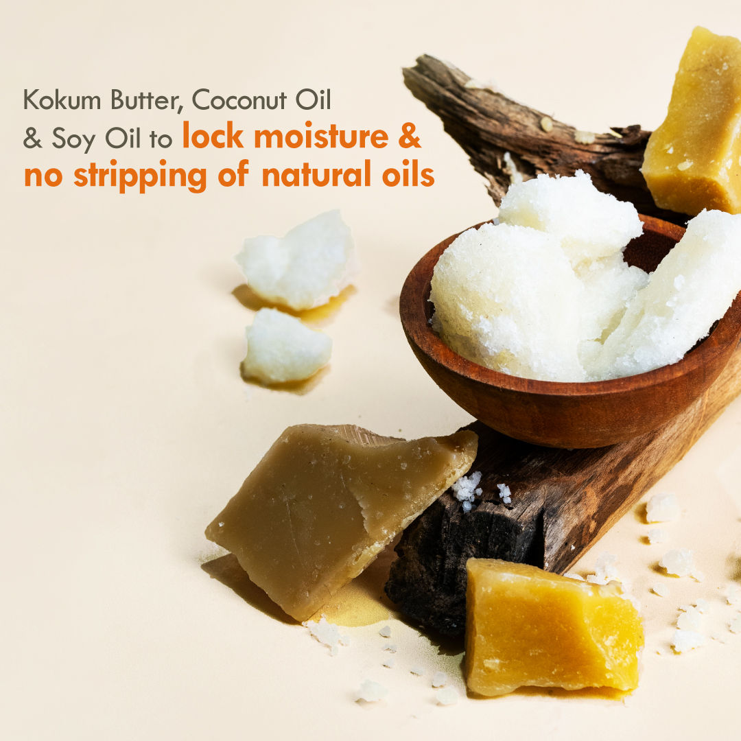 Cold Process Vitamin C Orange Handmade Butter Soap for Exfoliation, Whitening & Dark Spots