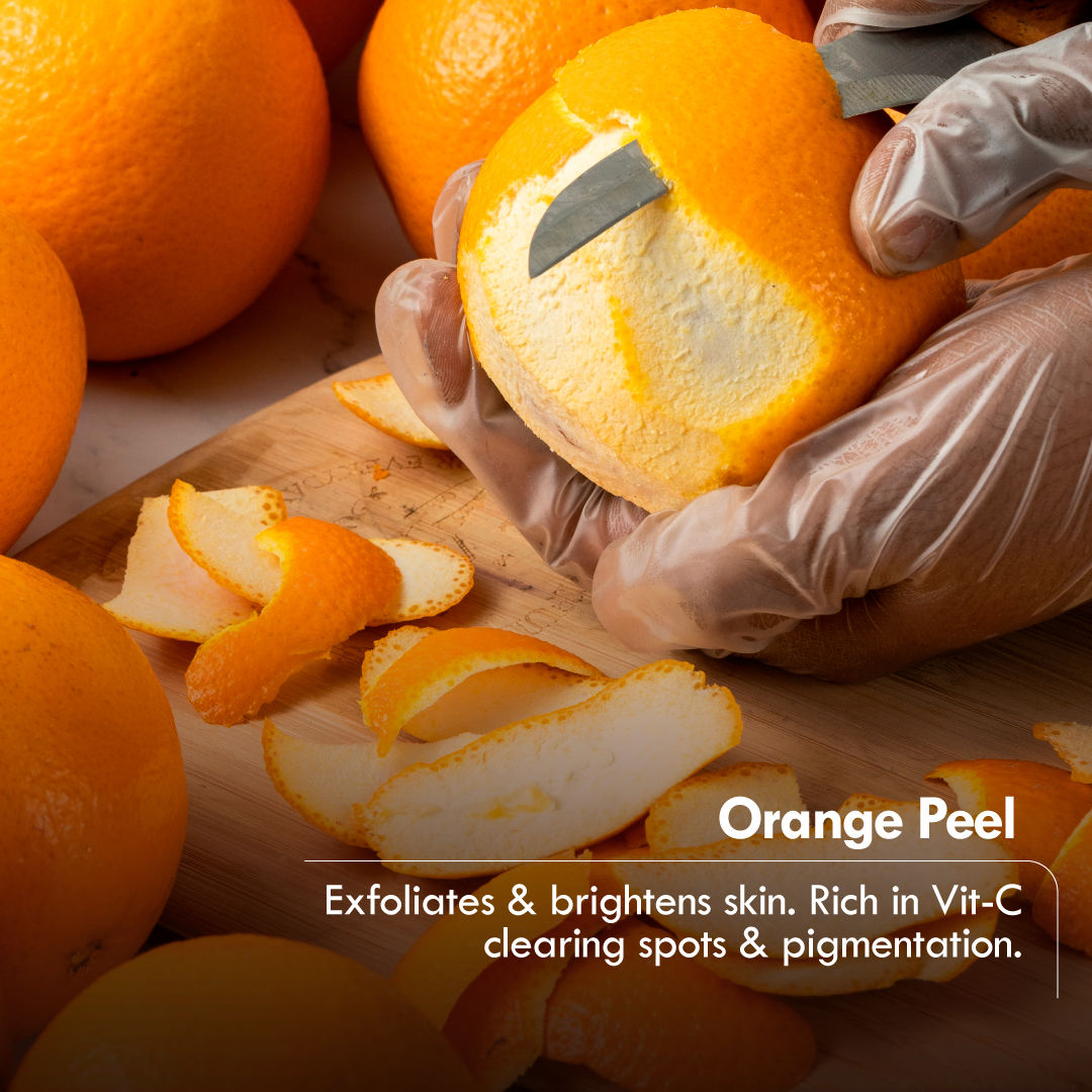 Cold Process Vitamin C Orange Handmade Butter Soap for Exfoliation, Whitening & Dark Spots