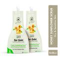 Honey Sunflower Exfoliating Mura, Face Scrub for Dry & Sensitive Skin, Ayurvedic Scrubber