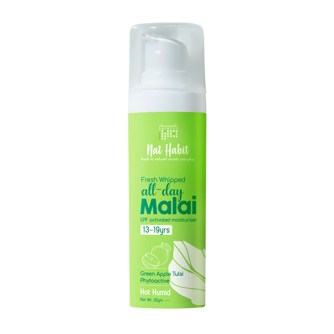 Green Apple Tulsi Light Moisturizer, Face Moisturizer For Combination Skin With Vit C