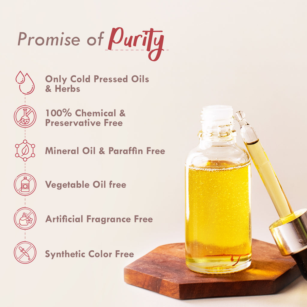 Pure Mukhalaya Saffron Tuberose Facial Oil & Floral Jal Rose Water Toner
