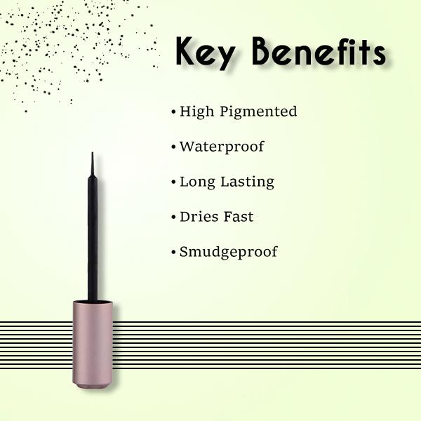 Line Express Ultimate Precision Waterproof Smudge Proof Eyeliner - Black