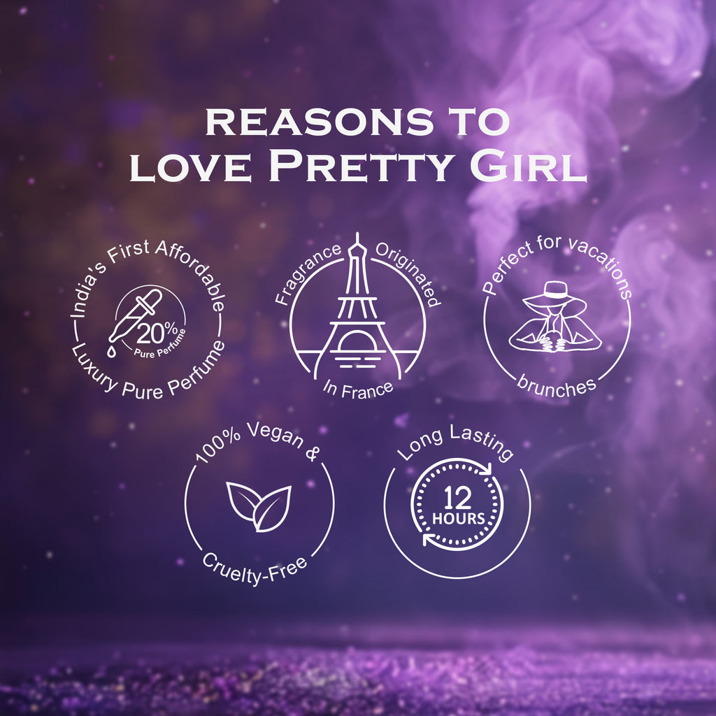 Pretty Girl French Luxury Pure Perfume For Women