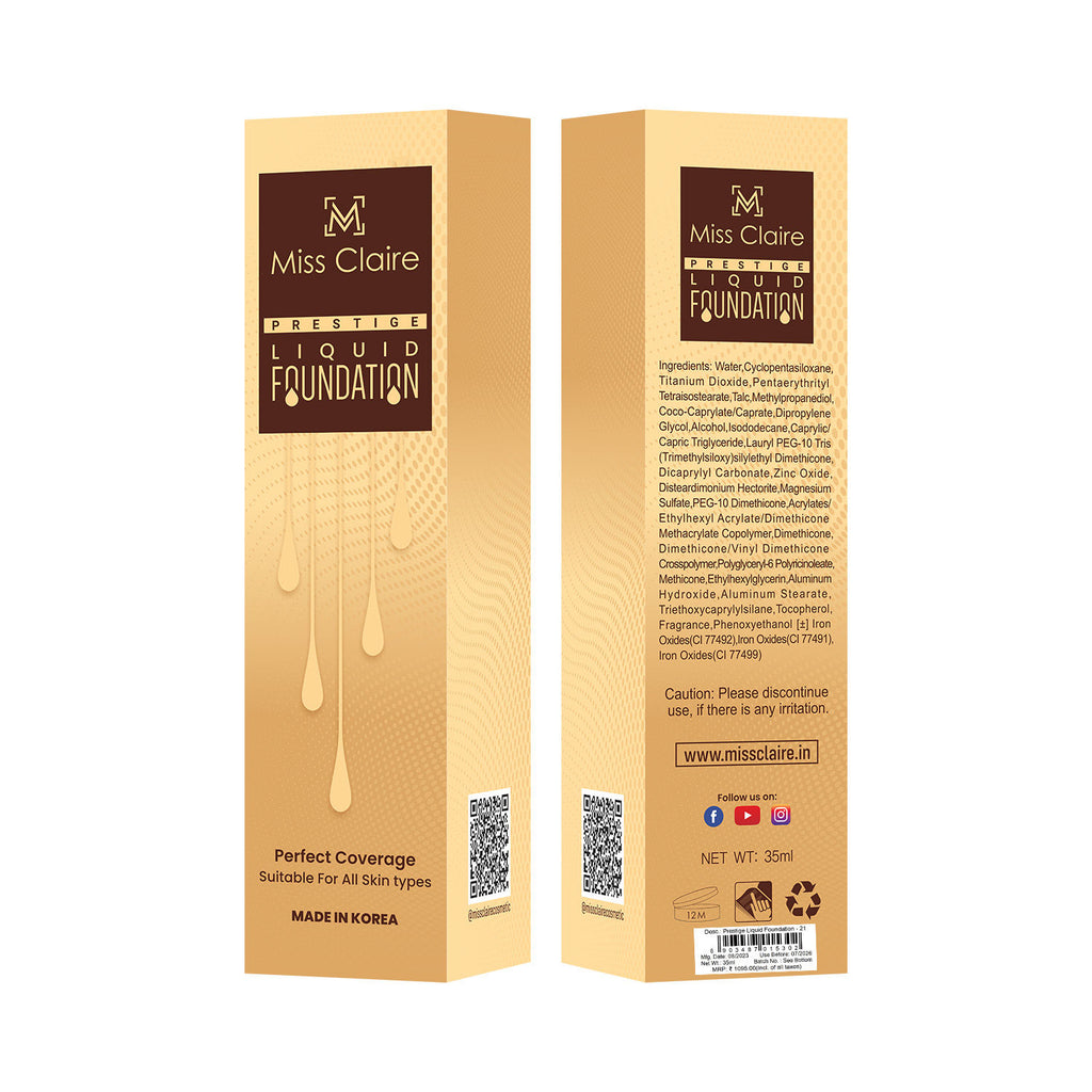 Prestige Liquid Foundation Perfect Coverage