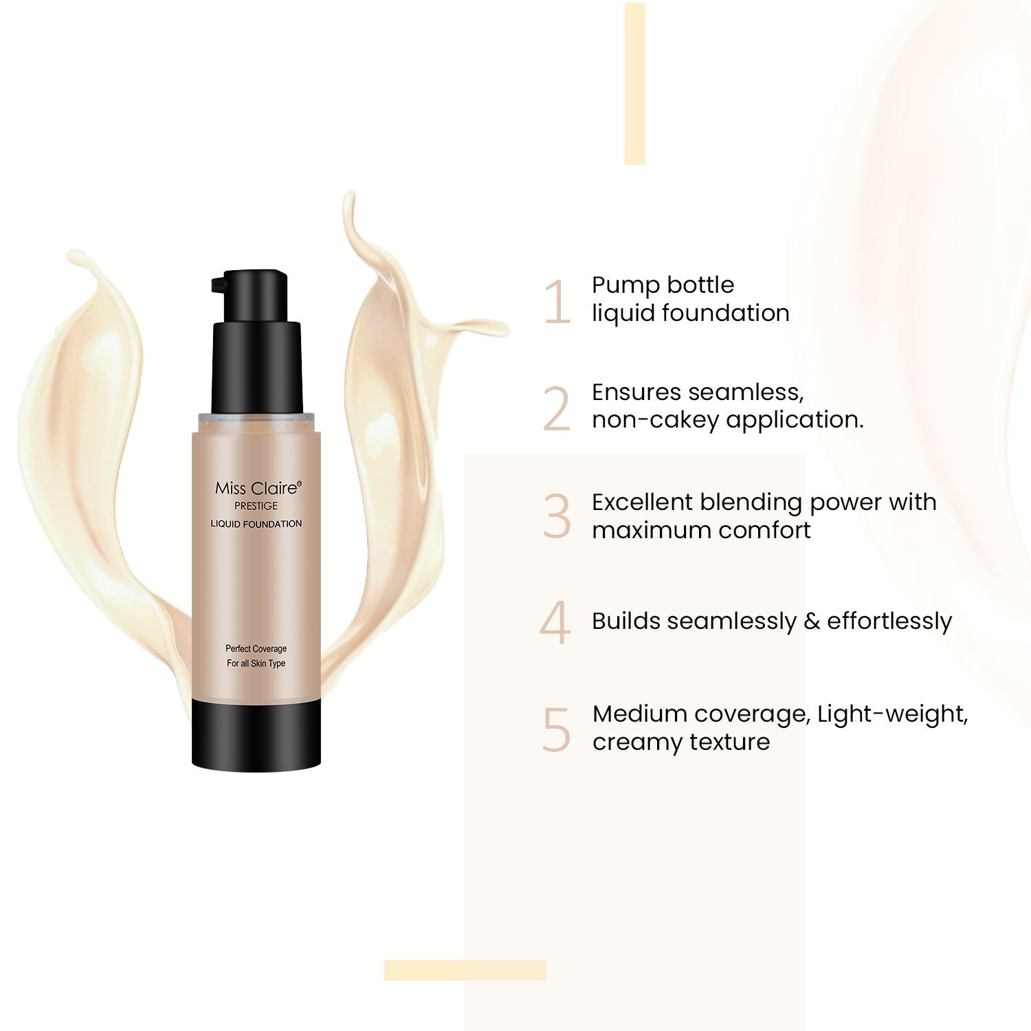 Prestige Liquid Foundation Perfect Coverage