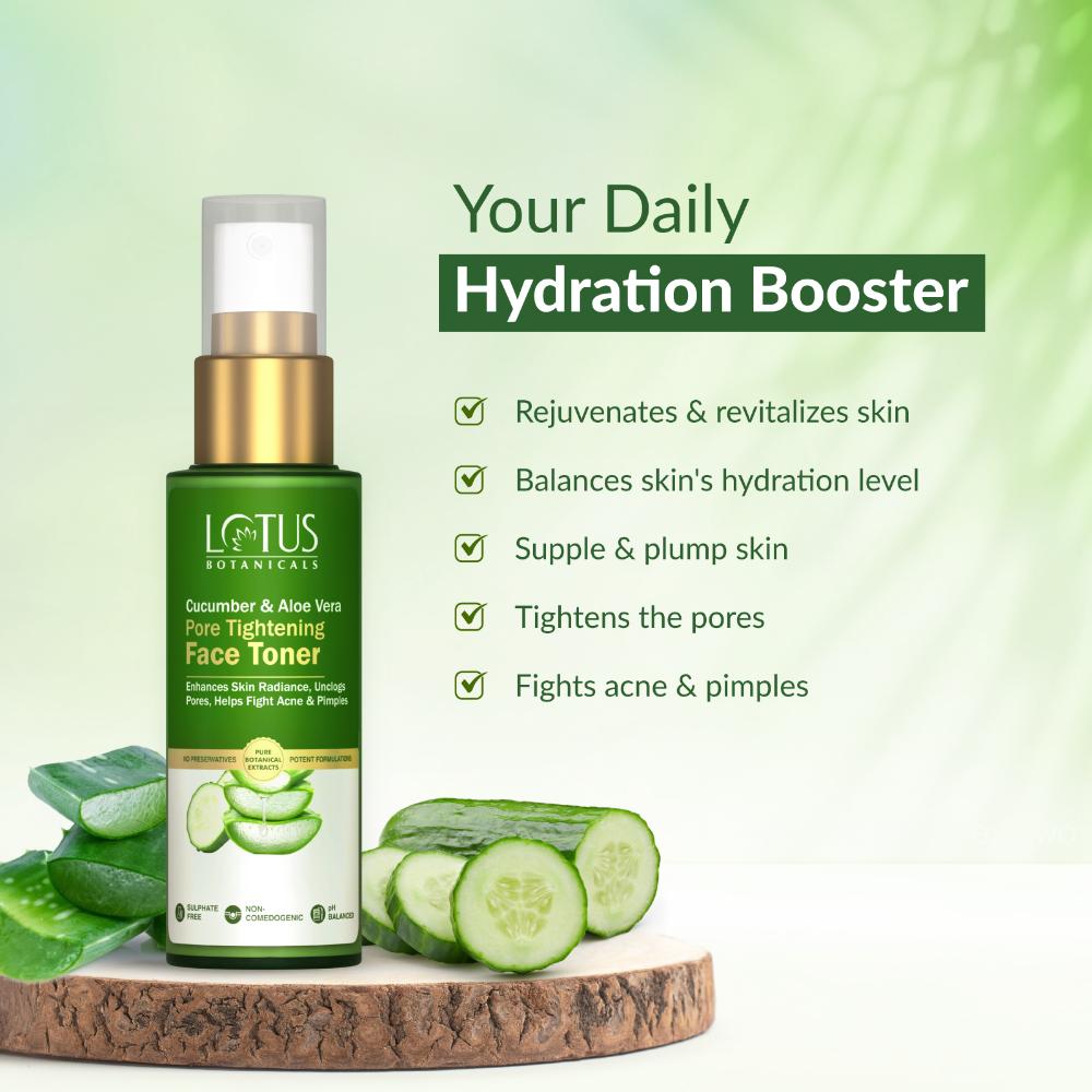 Cucumber & Aloe Vera Pore Tightening Face Tone