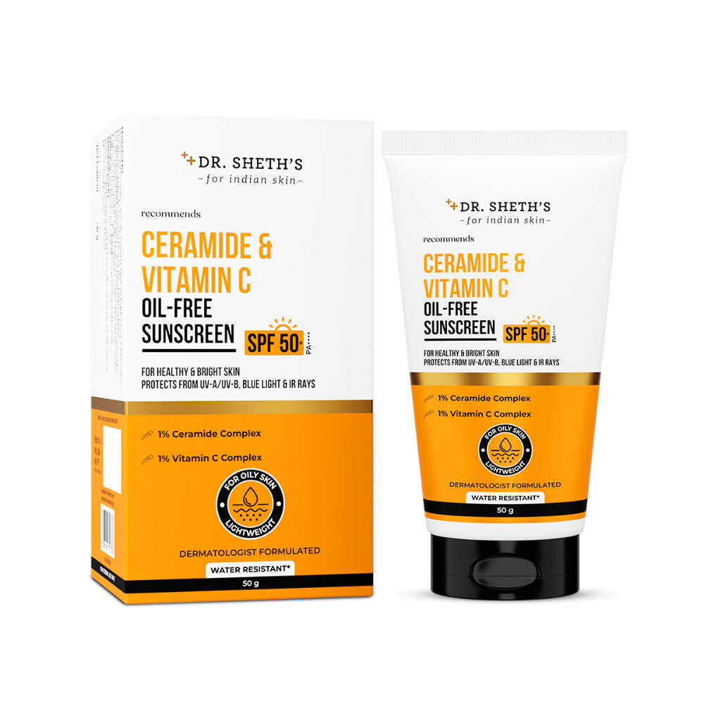 Ceramide & Vitamin C Oil-Free Sunscreen SPF 50+ PA++++ In-Vivo Tested