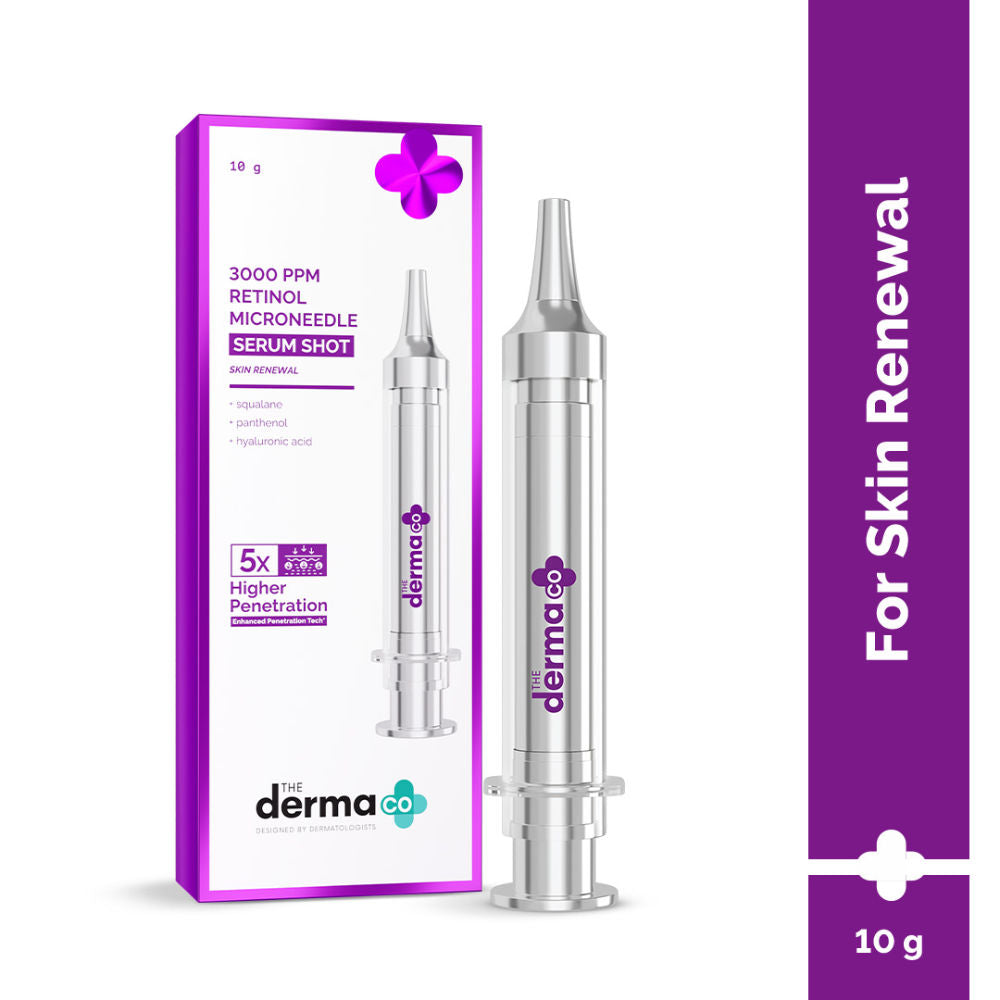 3000 PPM Retinol Microneedle Serum Shot Anti-Ageing, Wrinkles, Fine Lines, All Skin