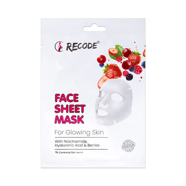 Face Sheet Mask For Glowing & Brightened Skin