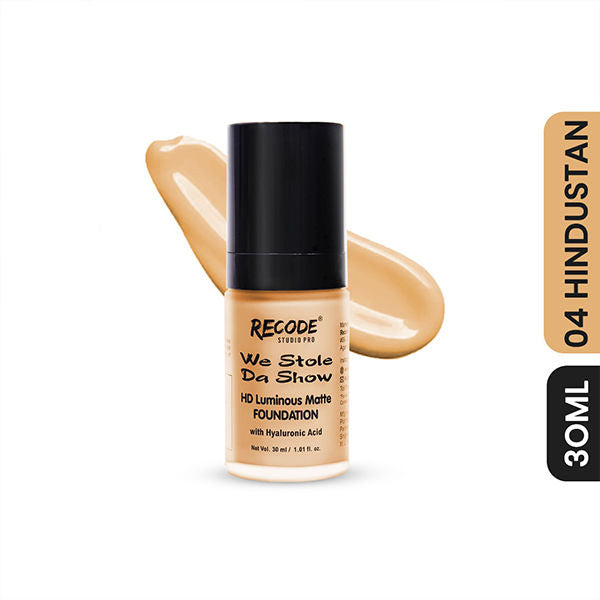 HD Luminous Matte Foundation - 04 Hindustan